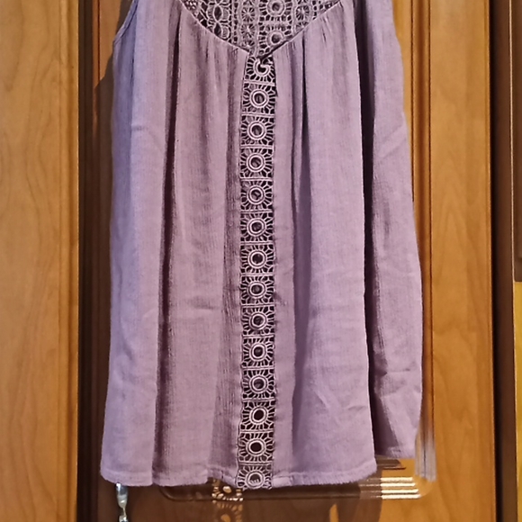 Charlotte Russe Small Spaghetti Strap Blouse. Dark Rose. - Picture 10 of 13